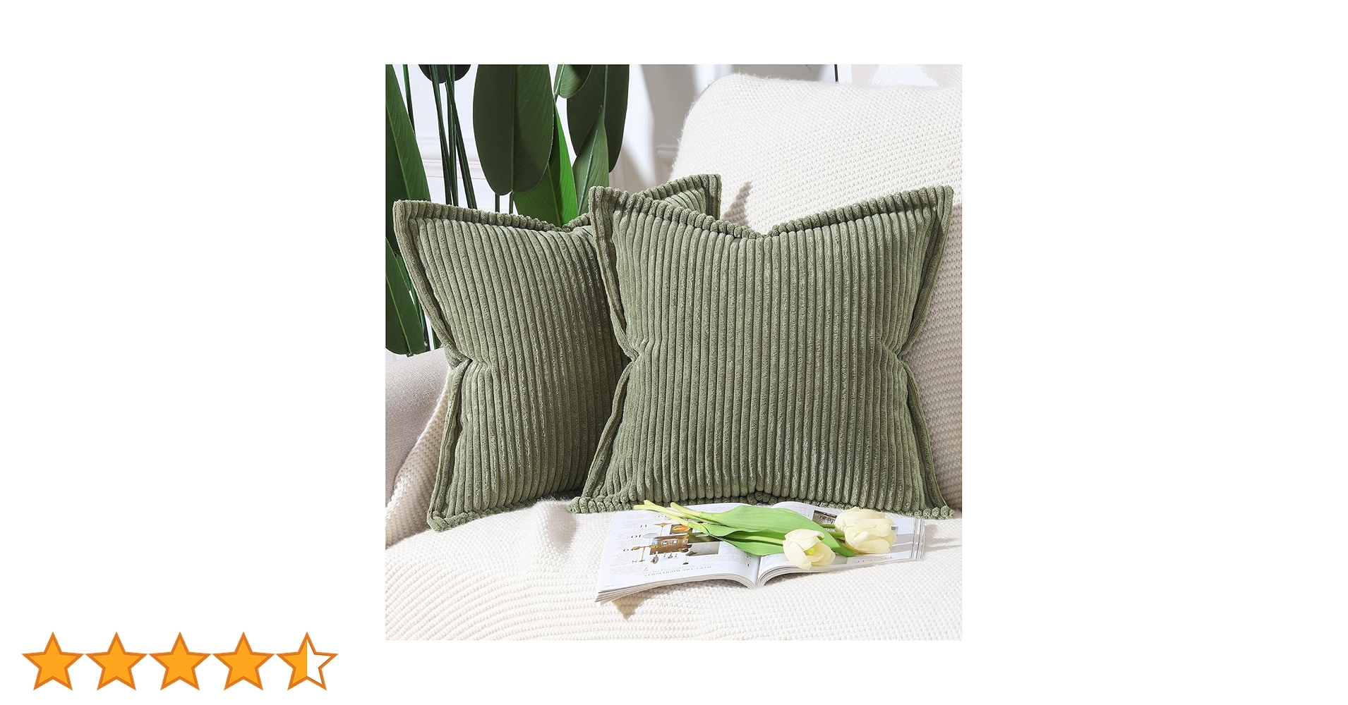 オリーブグリーン ベルベット クッションカバー 59×59cm グリーン　2枚 オリーブグリーン ベルベット クッションカバー 59×59cm